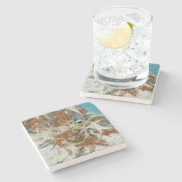 Exotic Floral Steinuntersetzer