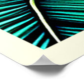 Exotic Flower Garden Dreams Poster (Ecke)