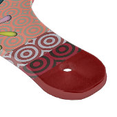 Exotic Flower Garden Paddle Schneidebrett (Ecke)