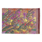 Exotic Flower Garden Pair Standard Kissenbezug (Rückseite-Links)