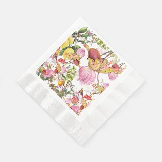 Exotic Flower  Serviette (Ecke)