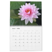 Exotic Flowers Calendar Kalender (Mär 2026)