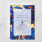 Exotic Foods Engagement Party Einladung (Vorderseite)