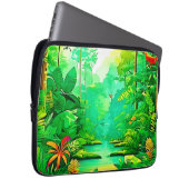 Exotic Forest Design Laptopschutzhülle (Vorne Rechts)