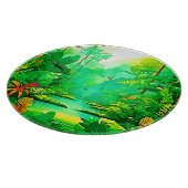 Exotic Forest Design Schneidebrett (Ecke)