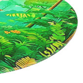 Exotic Forest Design Schneidebrett (Ecke)