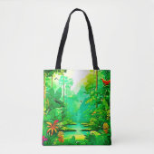 Exotic Forest Design Tasche (Vorderseite)