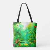Exotic Forest Design Tasche (Rückseite)