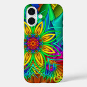 Exotic Fractal Flowers Phone Case (Rückseite)