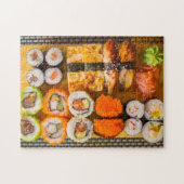 Exotic Fresh Sushi Plate Puzzle (Horizontal)
