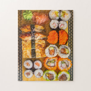 Exotic Fresh Sushi Plate Puzzle