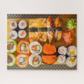 Exotic Fresh Sushi Plate Puzzle (Horizontal)