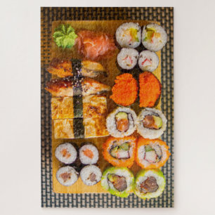 Exotic Fresh Sushi Plate Puzzle