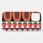 Exotic Fruits Trendy Seamless Muster Case-Mate iPhone Hülle (Rückseite (Horizontal))