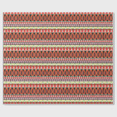 Exotic Fruits Trendy Seamless Muster Geschenkpapier (Flach)