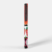 Exotic Fruits Trendy Seamless Muster iPhone Hülle (Rechte Seite)