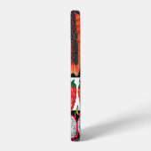 Exotic Fruits Trendy Seamless Muster iPhone Hülle (Linke Seite)