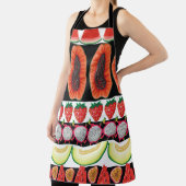 Exotic Fruits Trendy Seamless Muster Schürze (InSitu)