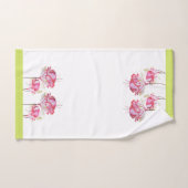 Exotic Fuchsias auf einem Badetuch-Set Badhandtuch Set (Handtuch)
