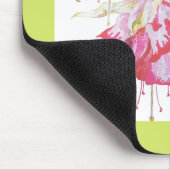 Exotic Fuchsias auf einem Mauspad (Ecke)