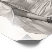 Exotic Girl auf einem Sofa Fotodruck (Ecke)