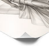 Exotic Girl auf einem Sofa Fotodruck (Ecke)