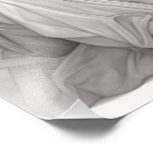 Exotic Girl auf einem Sofa Fotodruck (Ecke)