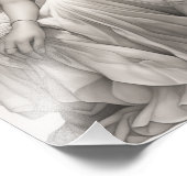 Exotic Girl auf einem Sofa Fotodruck (Ecke)