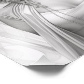 Exotic Girl auf einem Sofa Fotodruck (Ecke)