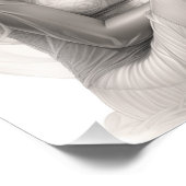 Exotic Girl auf einem Sofa Fotodruck (Ecke)