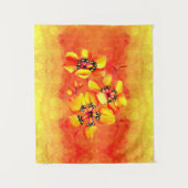 Exotic Graceful Elegantes Design Wandteppich (Vorderseite)