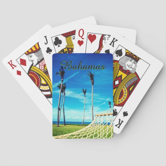 Exotic Hammock Ocean View Spielkarten (Rückseite)