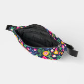 Exotic Hand Painted Floral Pattern-48330 Bauchtasche (Offen)