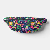 Exotic Hand Painted Floral Pattern-48330 Bauchtasche (Ablage )