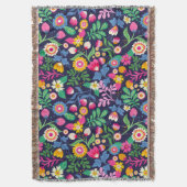 Exotic Hand Painted Floral Pattern-48330 Decke (Vorderseite Vertikal)