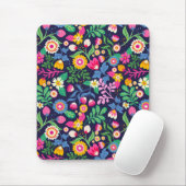 Exotic Hand Painted Floral Pattern-48330 Mousepad (Mit Mouse)