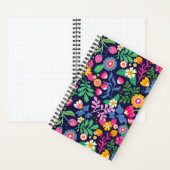Exotic Hand Painted Floral Pattern-48330 Notizblock (Innen)