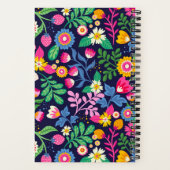 Exotic Hand Painted Floral Pattern-48330 Notizblock (Rückseite)