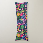 Exotic Hand Painted Floral Pattern-48330 Seitenschläferkissen (Vorderseite Vertikal)