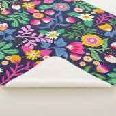 Exotic Hand Painted Floral Pattern-48330 Sherpadecke (3/4)