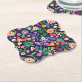 Exotic Hand Painted Floral Pattern-48330 Untersetzer (angewinkelt)