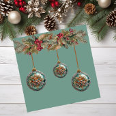 Exotic Hanging Weihnachtsbälle Magnetic Card Magnetkarte