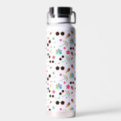 Exotic Hawaii Fashion Muster Personalisiert Trinkflasche (Rückseite)