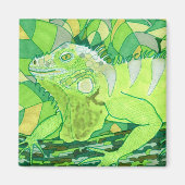 Exotic Iguana Magnet (Vorne)