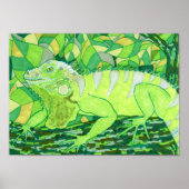 Exotic Iguana Poster (Vorne)
