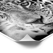 Exotic Jaguar Fotodruck (Ecke)