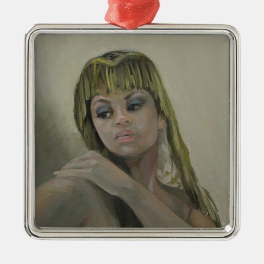 Exotic Jewel II Premium Square Ornament (Vorne)