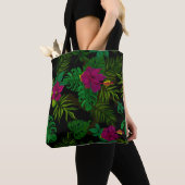 Exotic jungle night orchids pattern tasche (Von Nahem)
