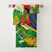 Exotic Jungle Pheasant Badhandtuch Set (Insitu)