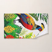 Exotic Jungle Pheasant Badhandtuch Set (Handtuch)